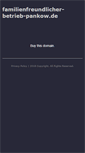 Mobile Screenshot of familienfreundlicher-betrieb-pankow.de